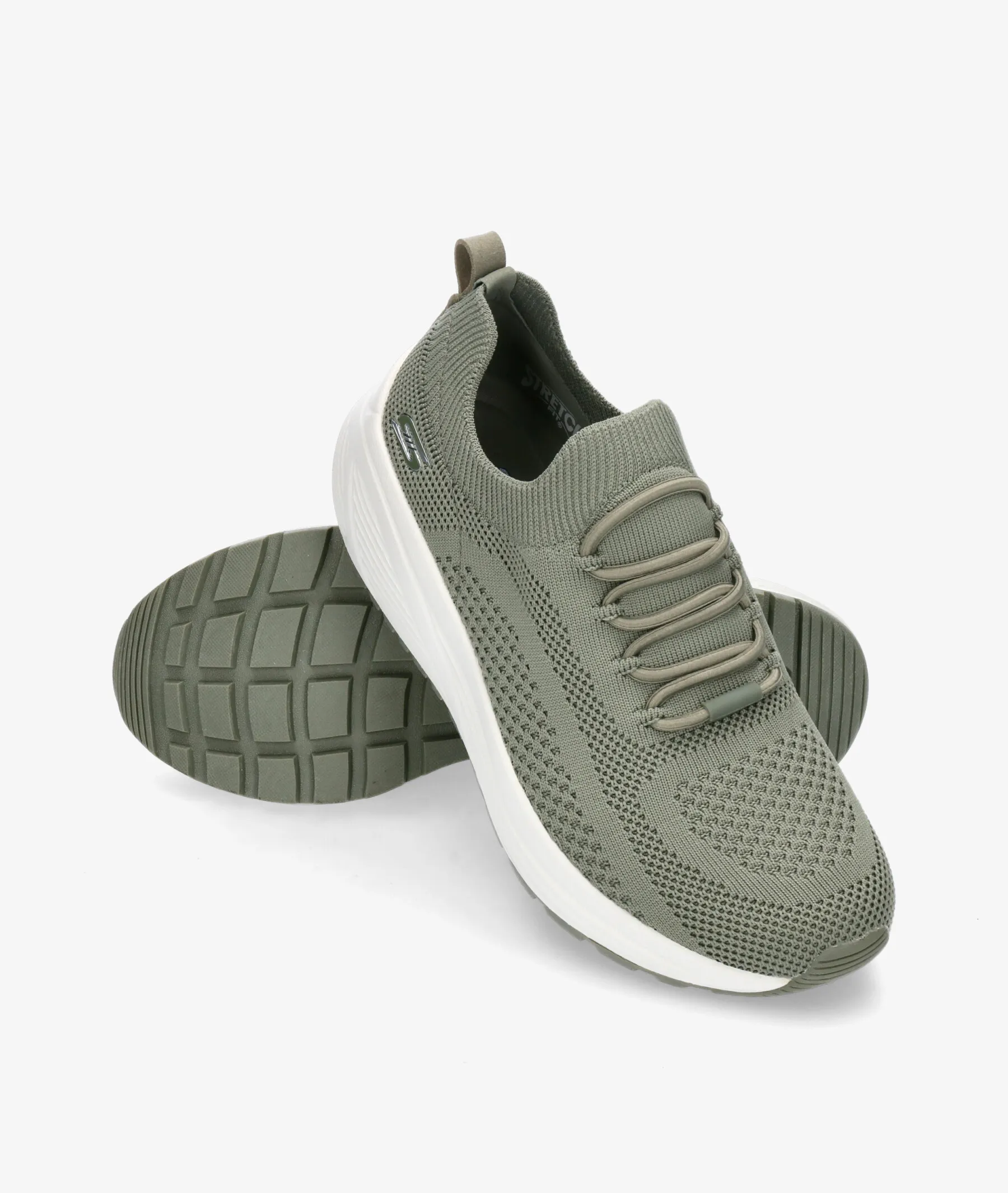 Deportivos Skechers 117027 en verde
