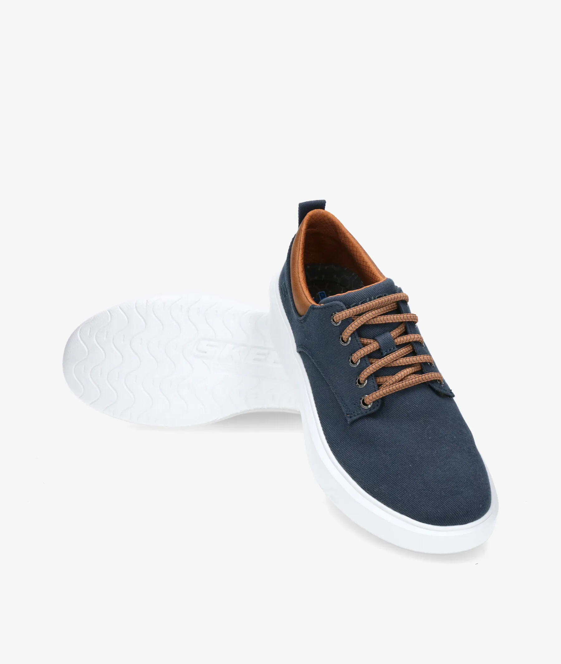 Deportivos Skechers  210645 en azul marino