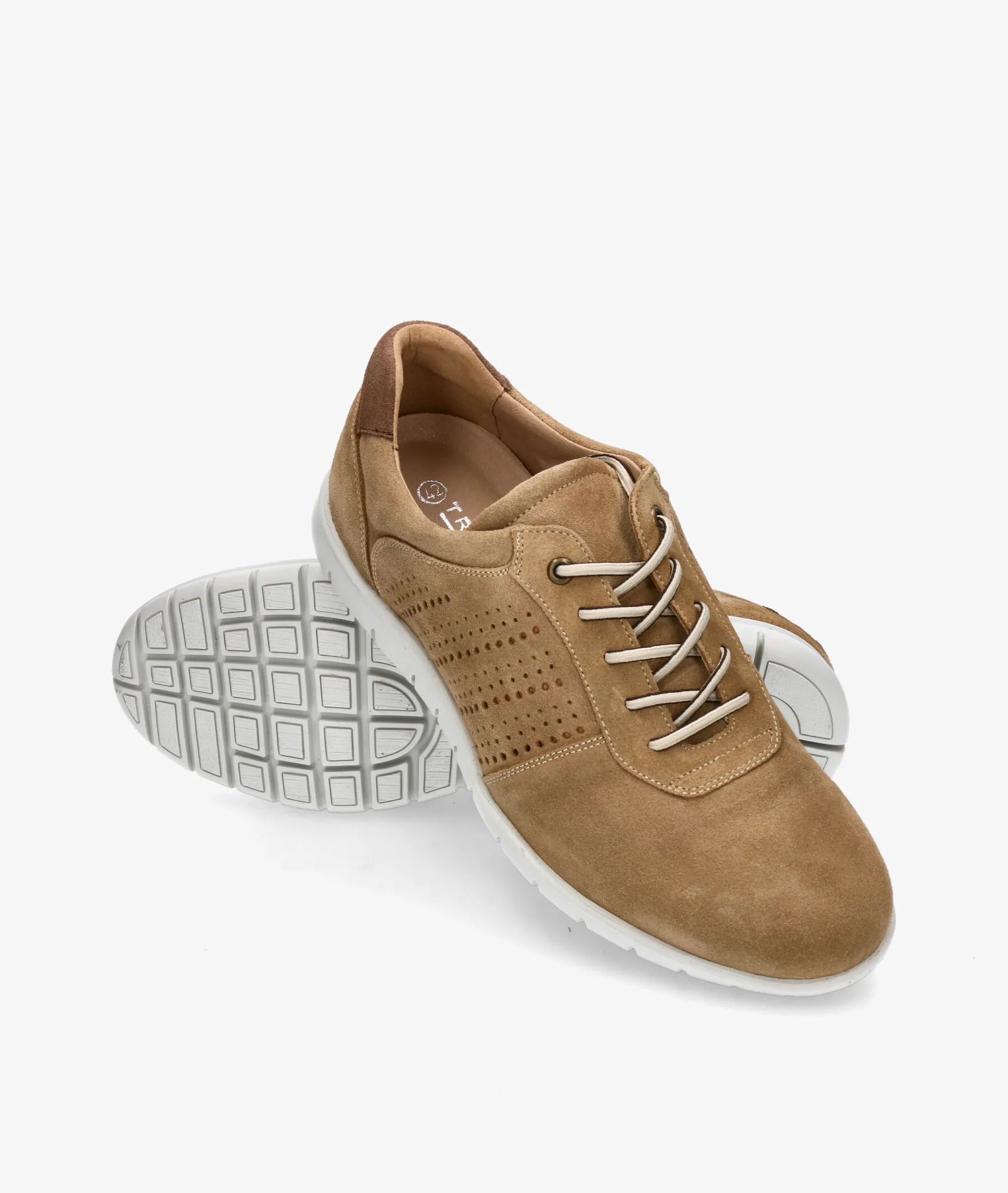 Deportivos Traveris  66071 en serraje taupe