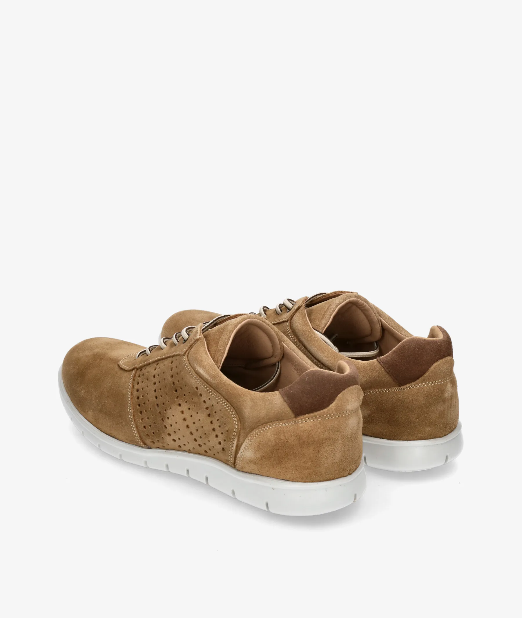 Deportivos Traveris  66071 en serraje taupe