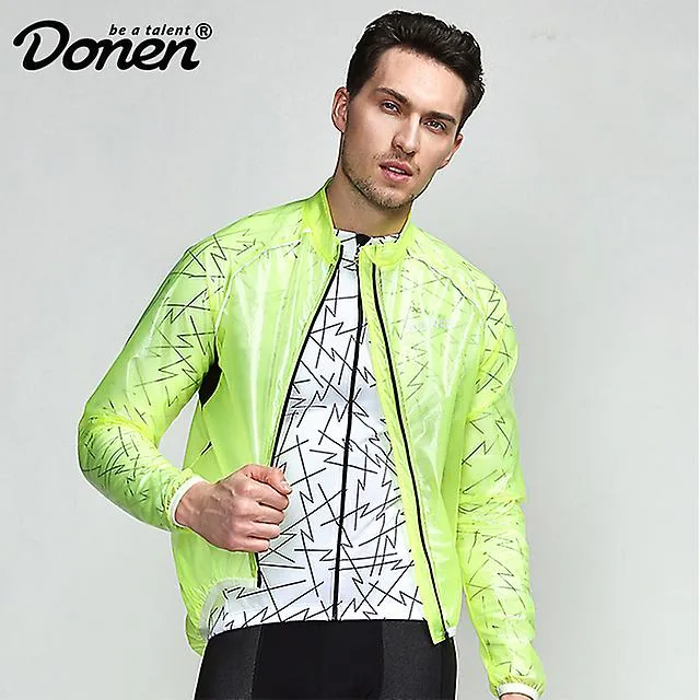 Donen Chaqueta de ciclismo impermeable 30+ Mtb Bicicleta Bicicleta Chaqueta de lluvia Chubasquero Impermeab Deporte al aire libr
