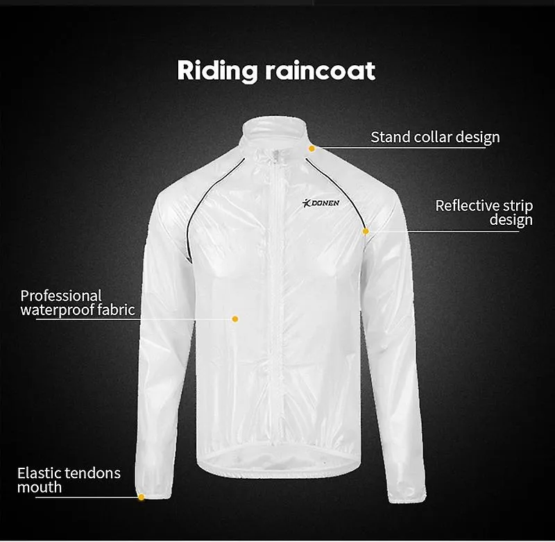 Donen Chaqueta de ciclismo impermeable 30+ Mtb Bicicleta Bicicleta Chaqueta de lluvia Chubasquero Impermeab Deporte al aire libr
