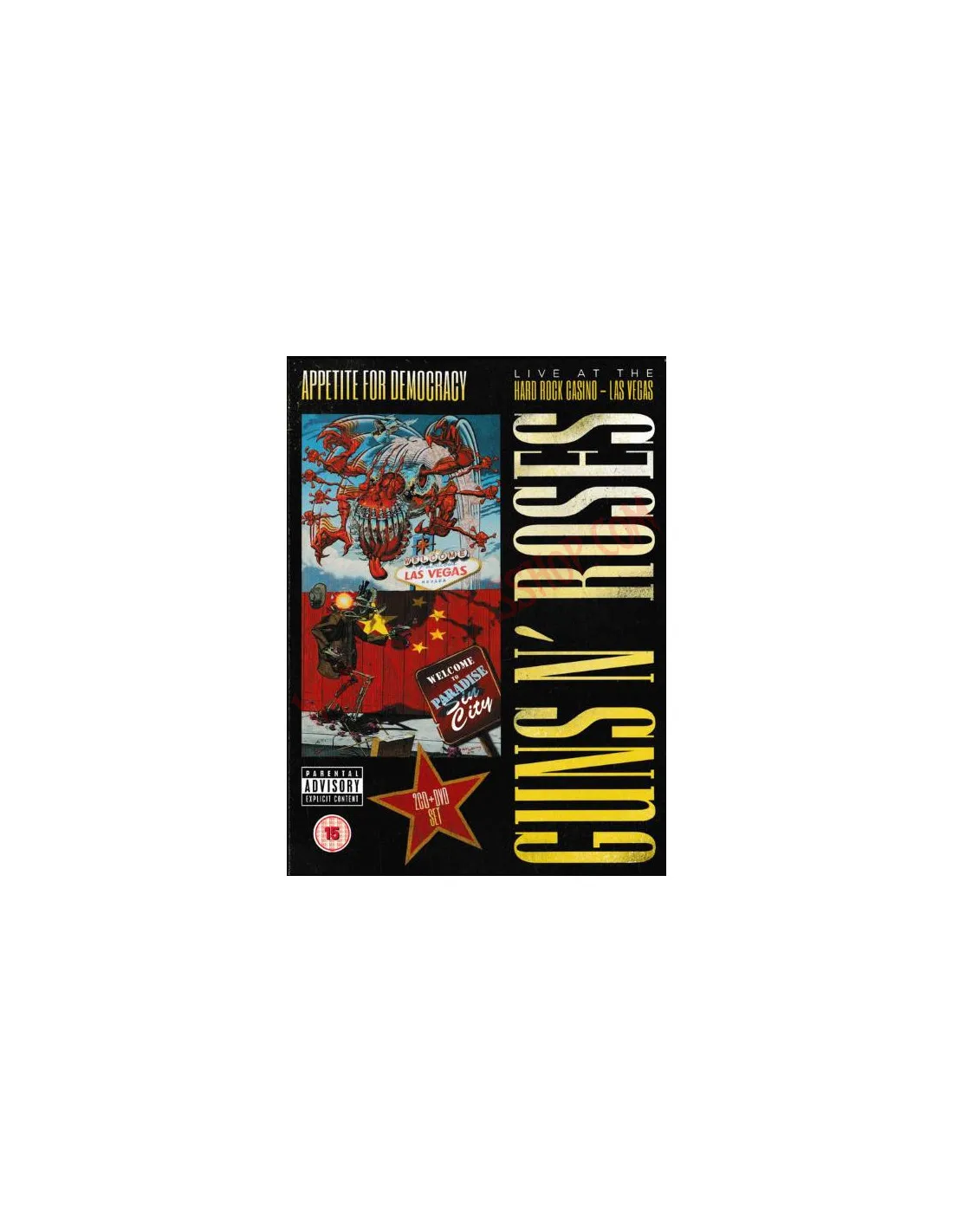 DVD Guns N Roses ‎– Appetite For Democracy
