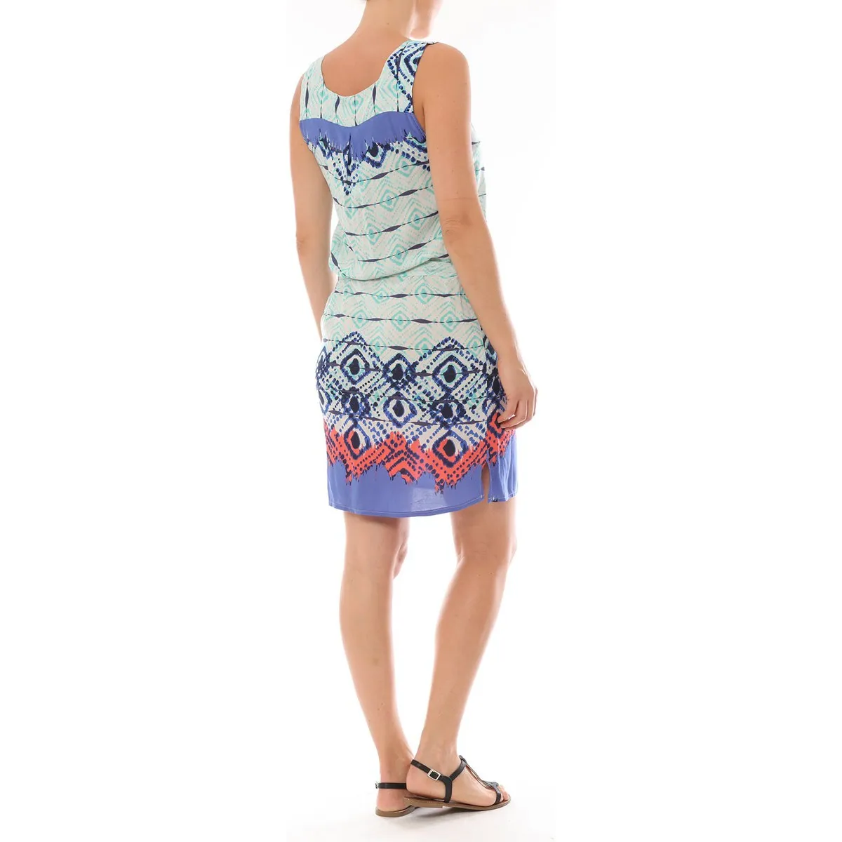 Ema Blues Robe Bambou Bleu