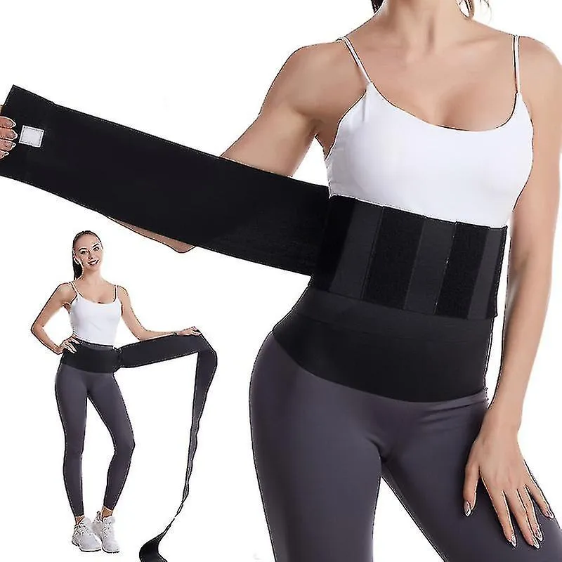 Entrenador de cintura para mujeres Snatch Vendaje Envoltura de barriga Entrenamiento de tamaño grande Recortador de cintura para