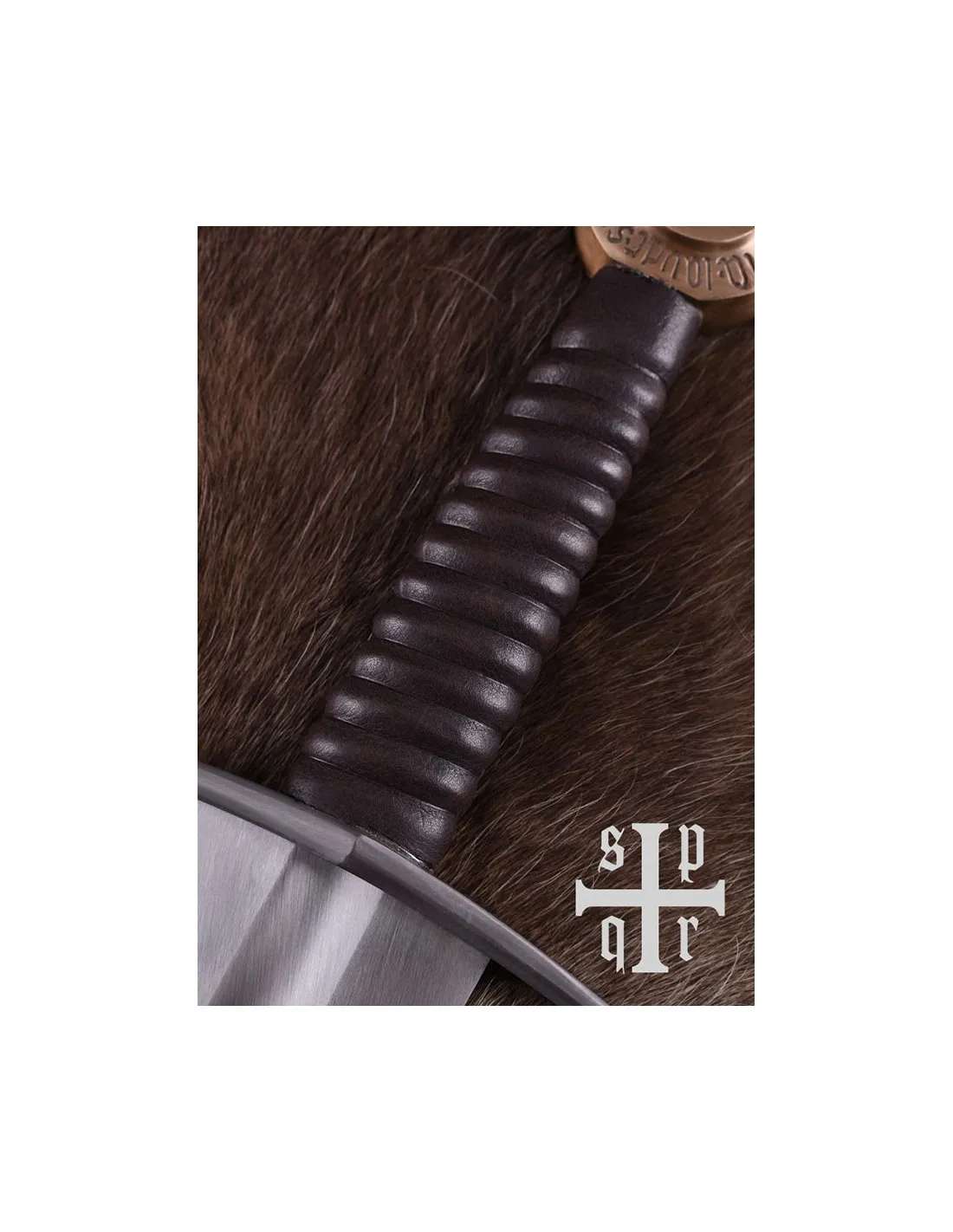 Espada funcional de una mano Oakeshott XIV, pomo cobre