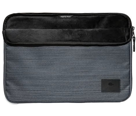 ESTUCHE PORTA LAPTOP CLáSICO GRIS  GREY WILD 13,6  14,6  15,6
