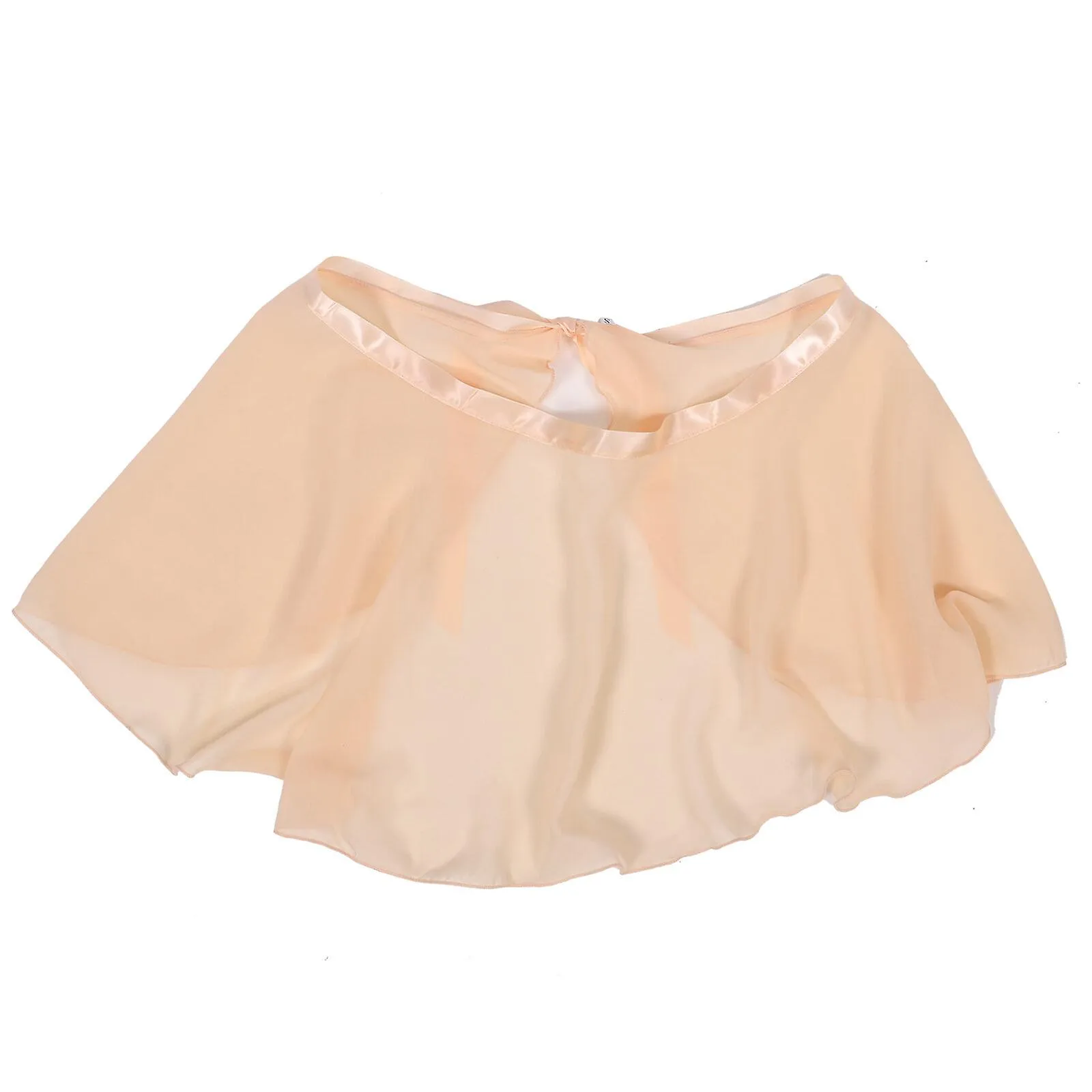 Falda cruzada de ballet para niñas Falda de danza de ballet Falda de ropa de baile Falda corta Falda decorativa