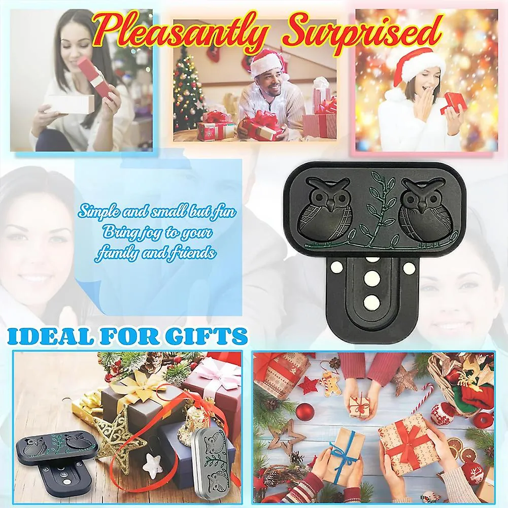 Fashion EDC Fidgets Sliders Personalized Stress Relief Push Card Toy for Travel