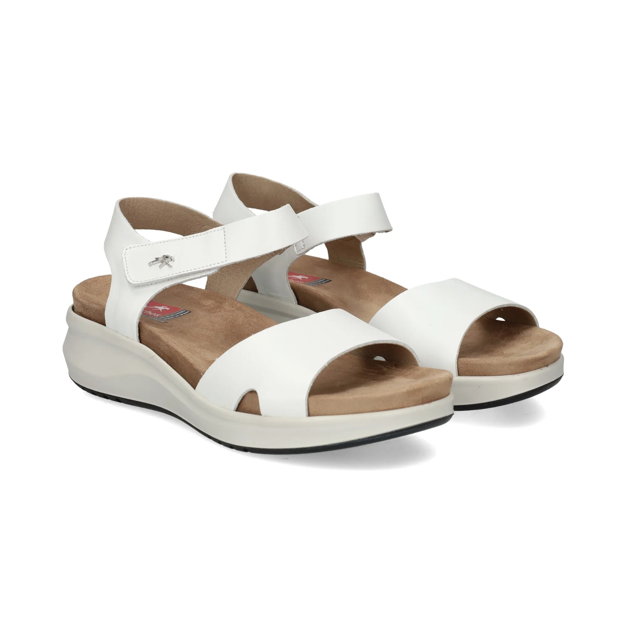 FLUCHOS Sandalias con plataforma de Mujer BLANCO