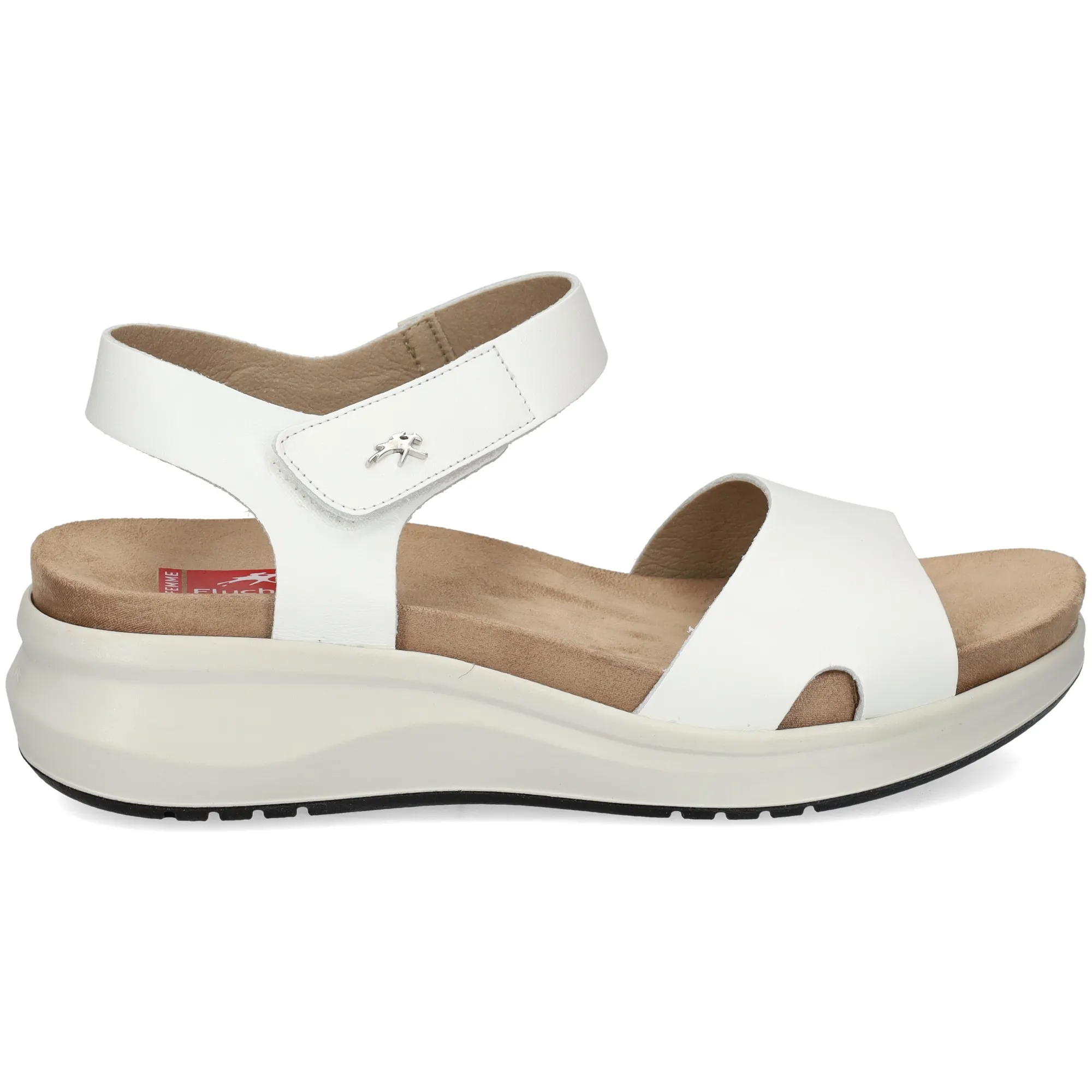 FLUCHOS Sandalias con plataforma de Mujer BLANCO