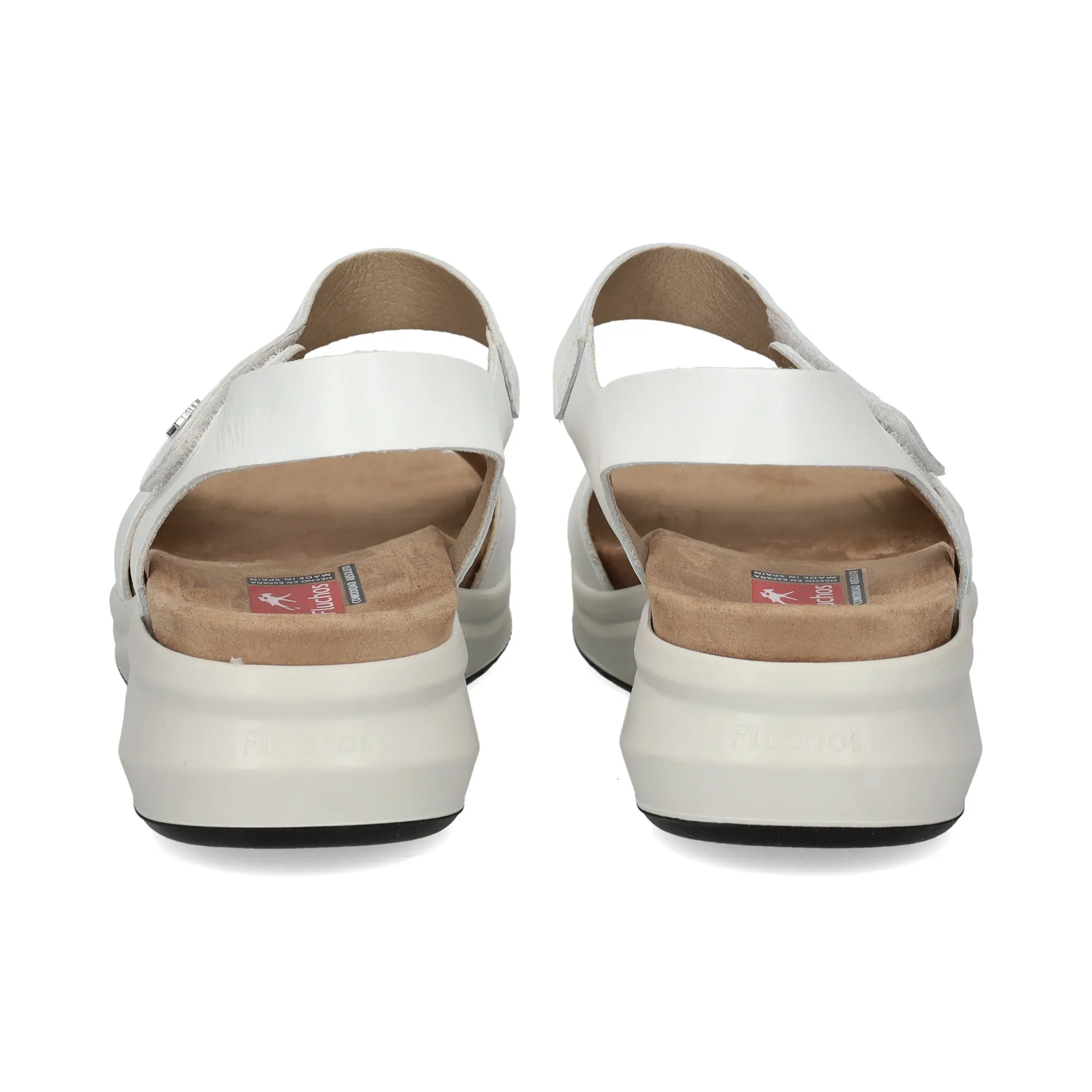 FLUCHOS Sandalias con plataforma de Mujer BLANCO