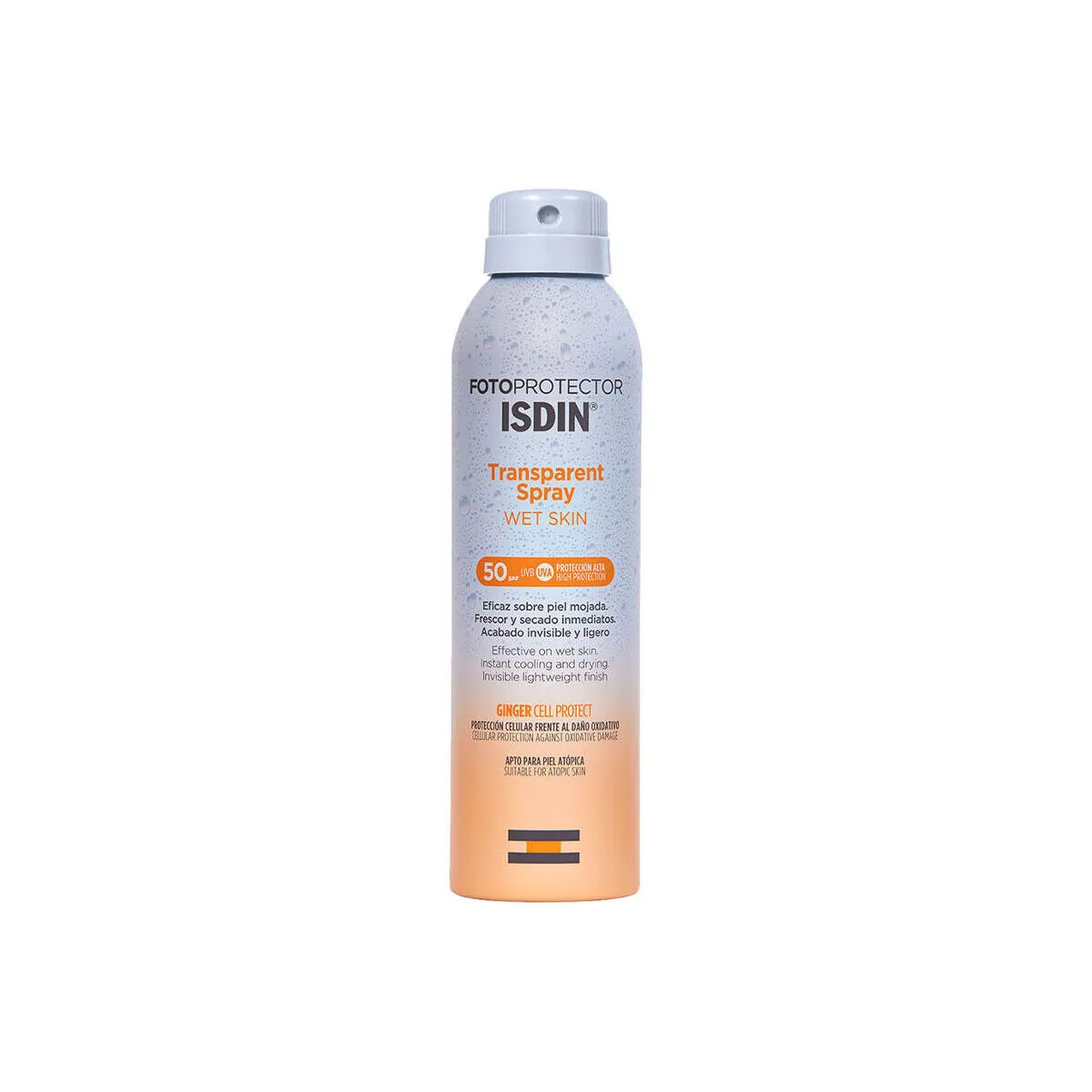 Fotoprotector Wet Skin Transparent Spray Spf50+