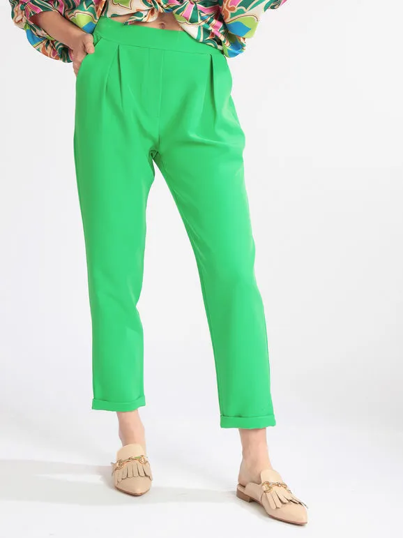 Frenetika Pantalón de mujer con vuelta