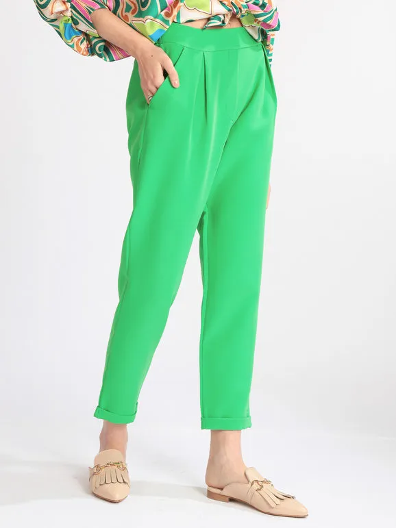 Frenetika Pantalón de mujer con vuelta