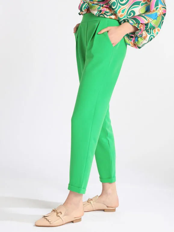 Frenetika Pantalón de mujer con vuelta