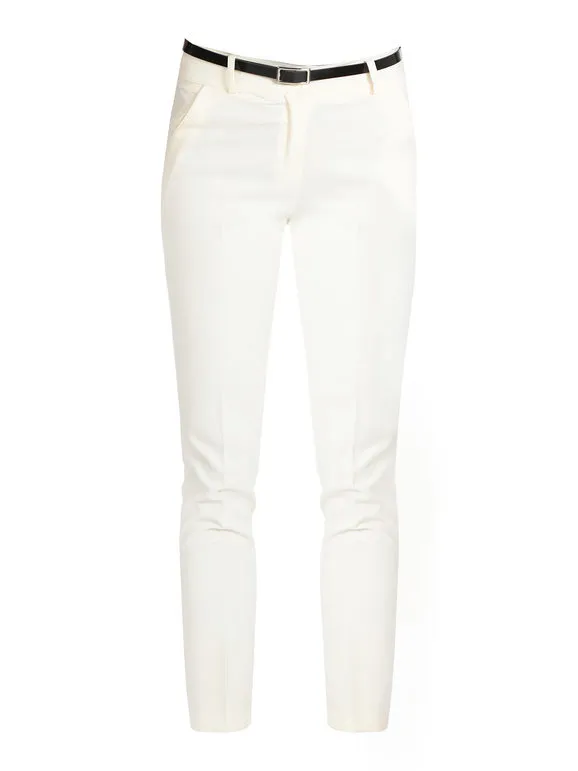 Frenetika Pantalón de mujer elegante con cinturón.
