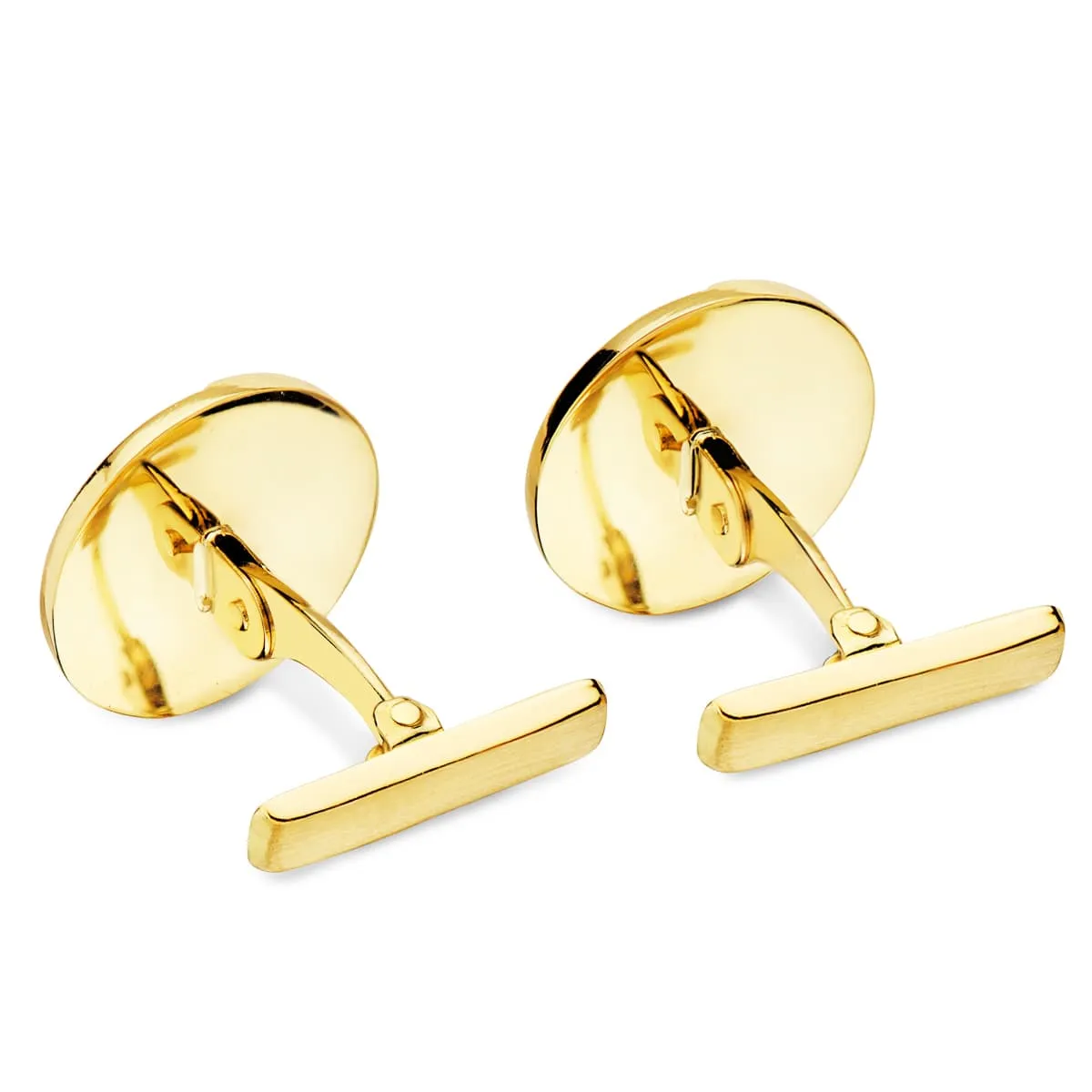 Gemelos Oro 15 mm.