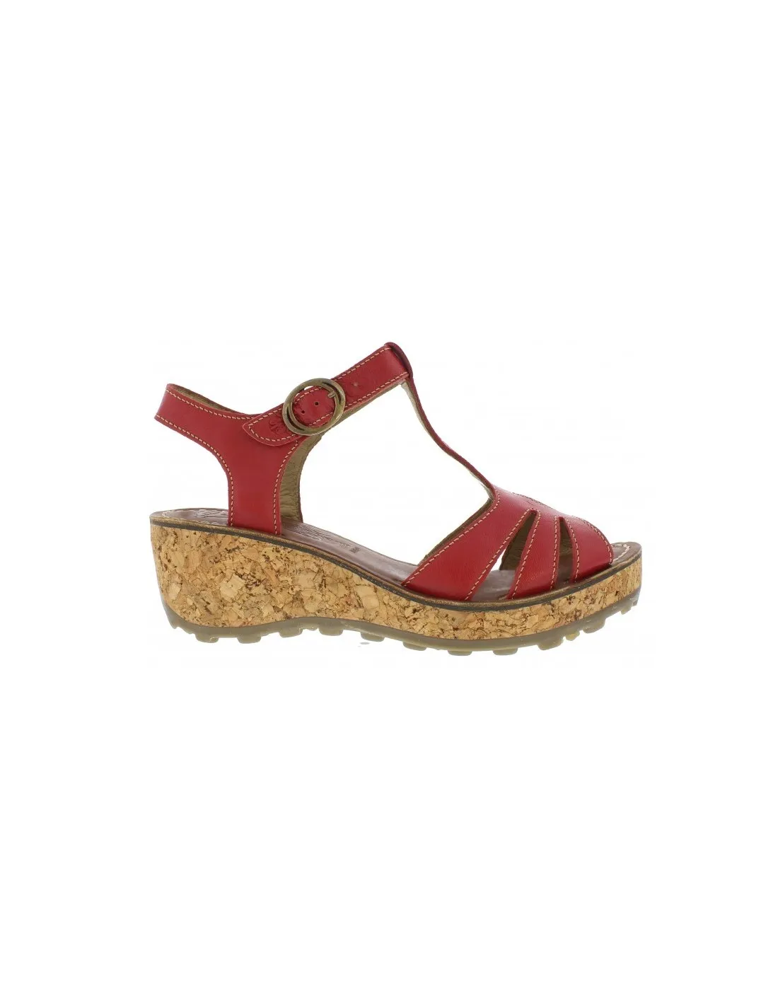 GOLD LOW, zapato mujer de plataforma  FLY LONDON