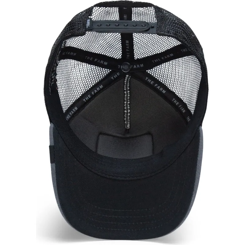 Gorra trucker gris para niño mamut Mammoth Fuzzy Trunk Extinct The Farm de Goorin Bros.