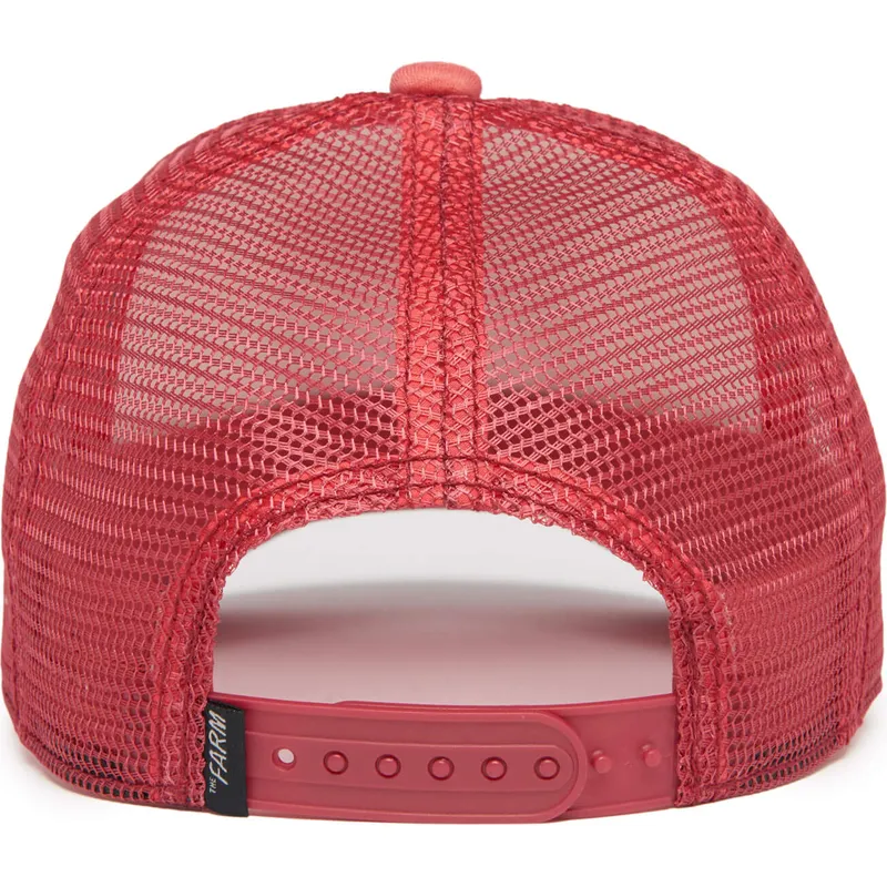 Gorra trucker roja para niño ganso So Silly The Farm de Goorin Bros.