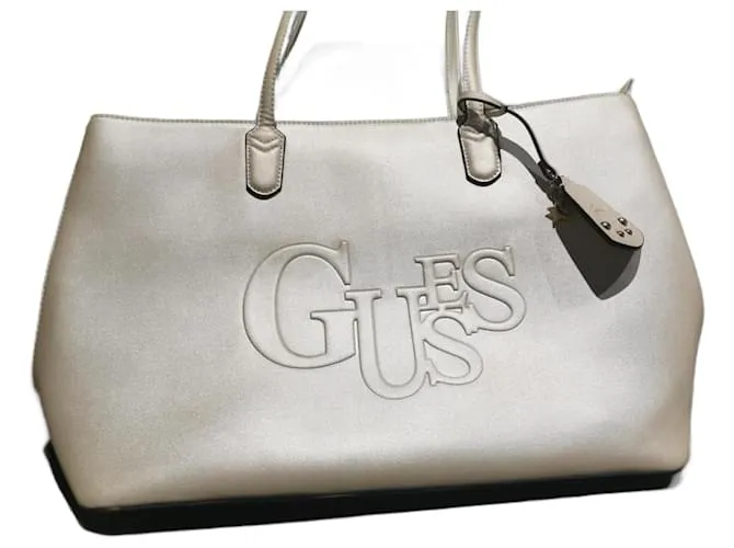 Guess Bolsos de mano Beige 