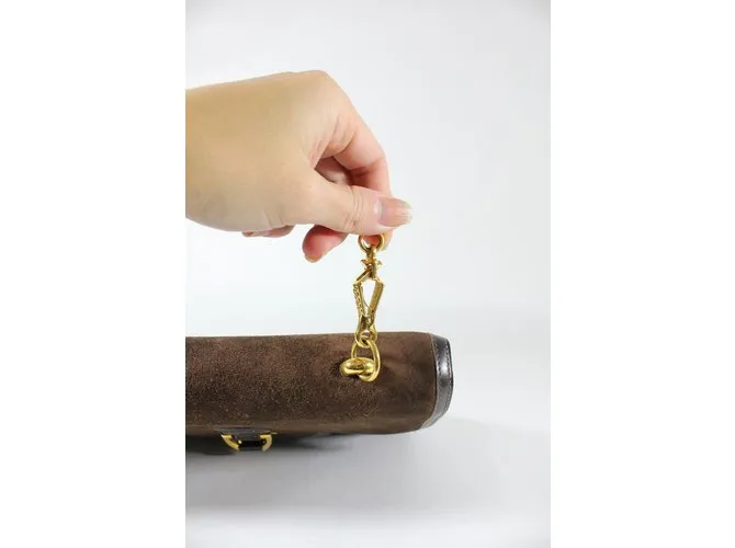 Hermès Bolsos de mano Castaño 
