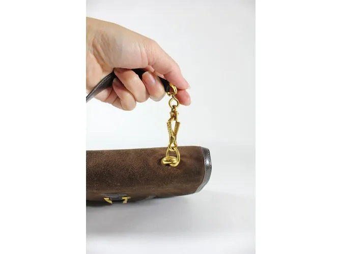 Hermès Bolsos de mano Castaño 