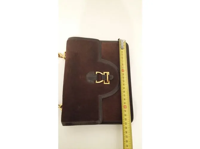 Hermès Bolsos de mano Castaño 