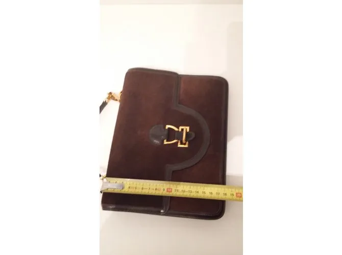Hermès Bolsos de mano Castaño 