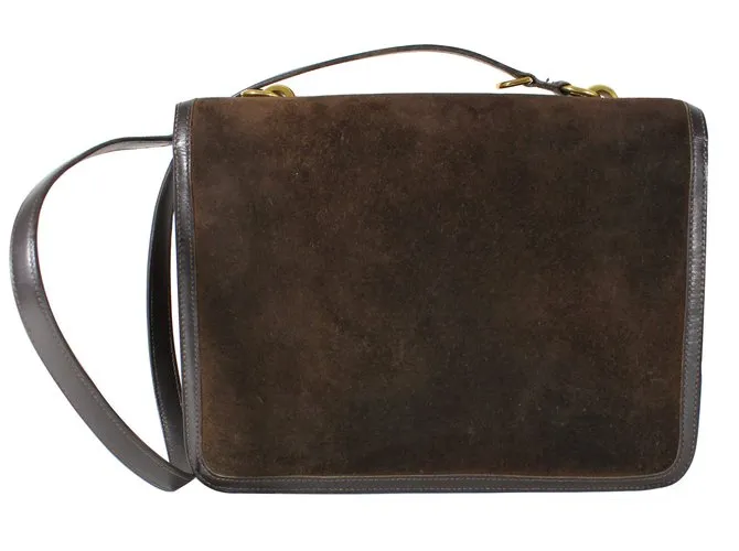 Hermès Bolsos de mano Castaño 
