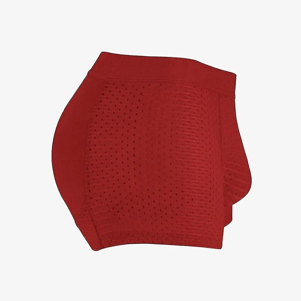Hombres Hip Butt Lifter Enhancer Briefs Acolchado Boxer Ropa Interior Nylon Spandex