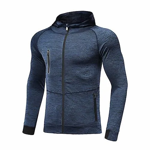 Hombres Sudadera con capucha de otoño Abrigo deportivo Secado rápido Entrenamiento Entrenamiento Entrenamiento Atletismo Gimnasi