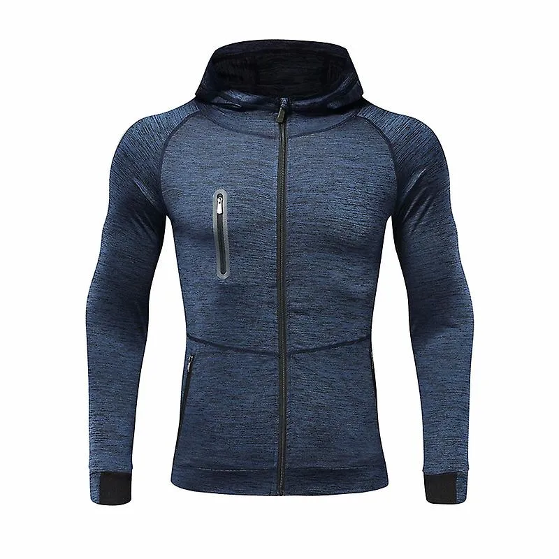 Hombres Sudadera con capucha de otoño Abrigo deportivo Secado rápido Entrenamiento Entrenamiento Entrenamiento Atletismo Gimnasi