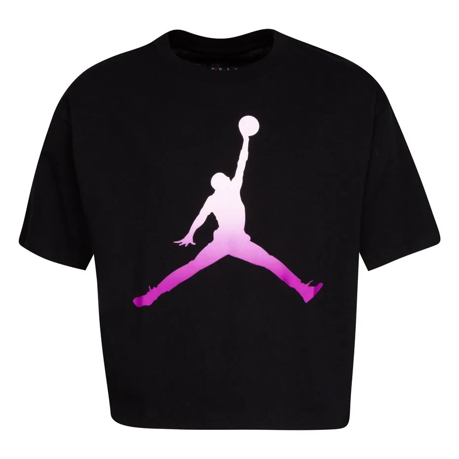 Jordan Girls Jumpman Graphic Core Boxy Tee "Black"