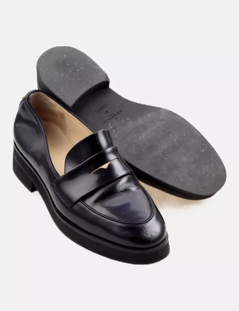 Josefinas Mocasín básico negro