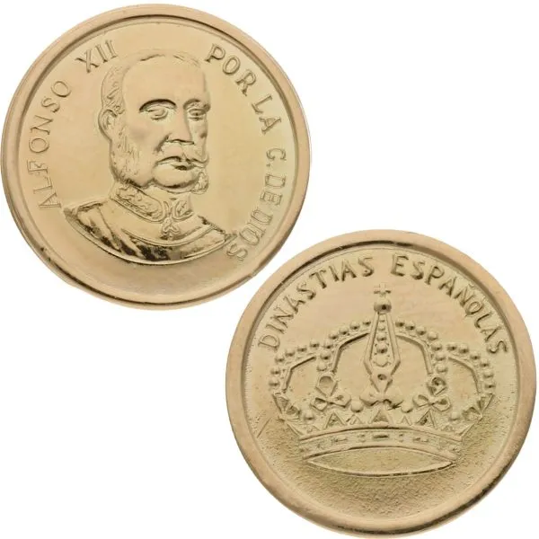 Juego de Arras Oro Alfonsinas 20 mm.
