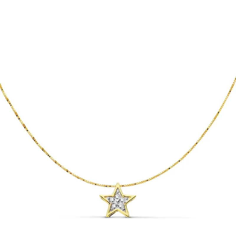 Juego Oro Estrella 6 x 6 mm.