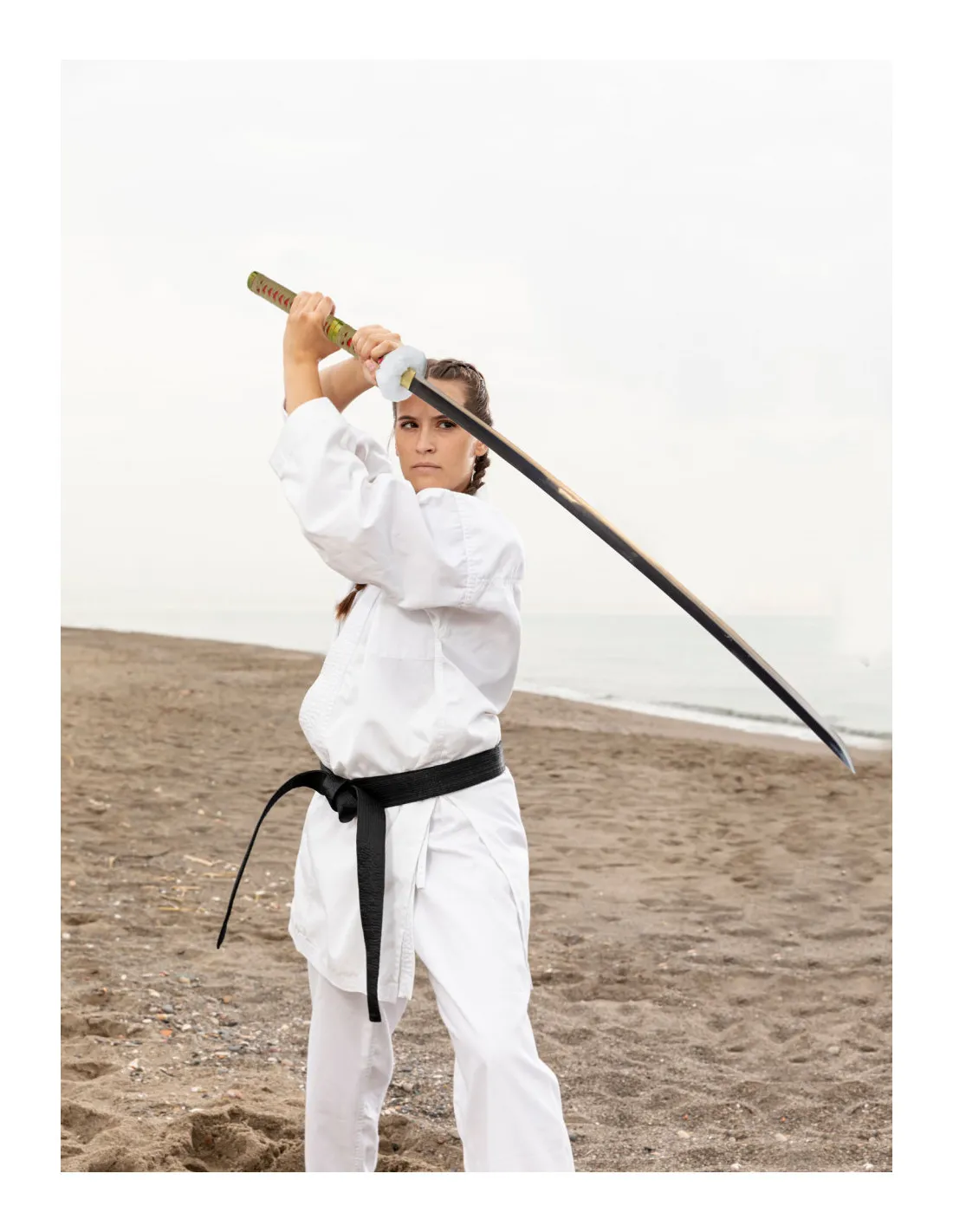 Katana forjada a mano de Trafalgar Law One Piece