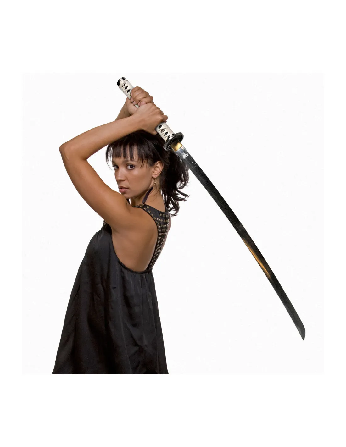 Katana forjada a mano y afilada Michonne, The Walking Dead