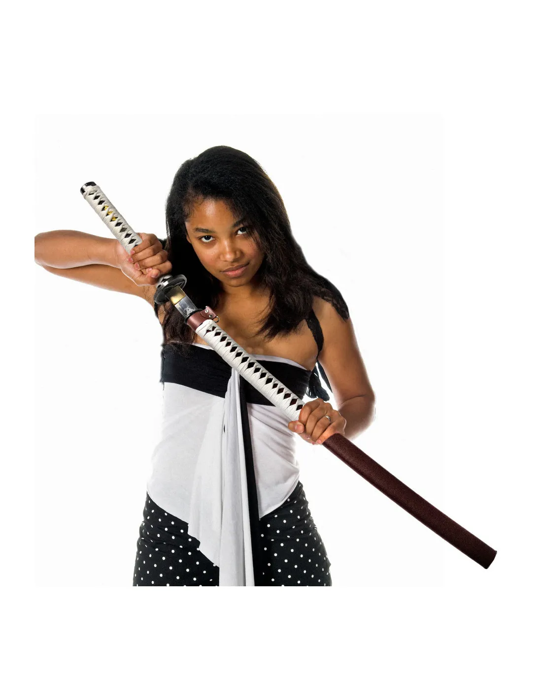 Katana forjada a mano y afilada Michonne, The Walking Dead