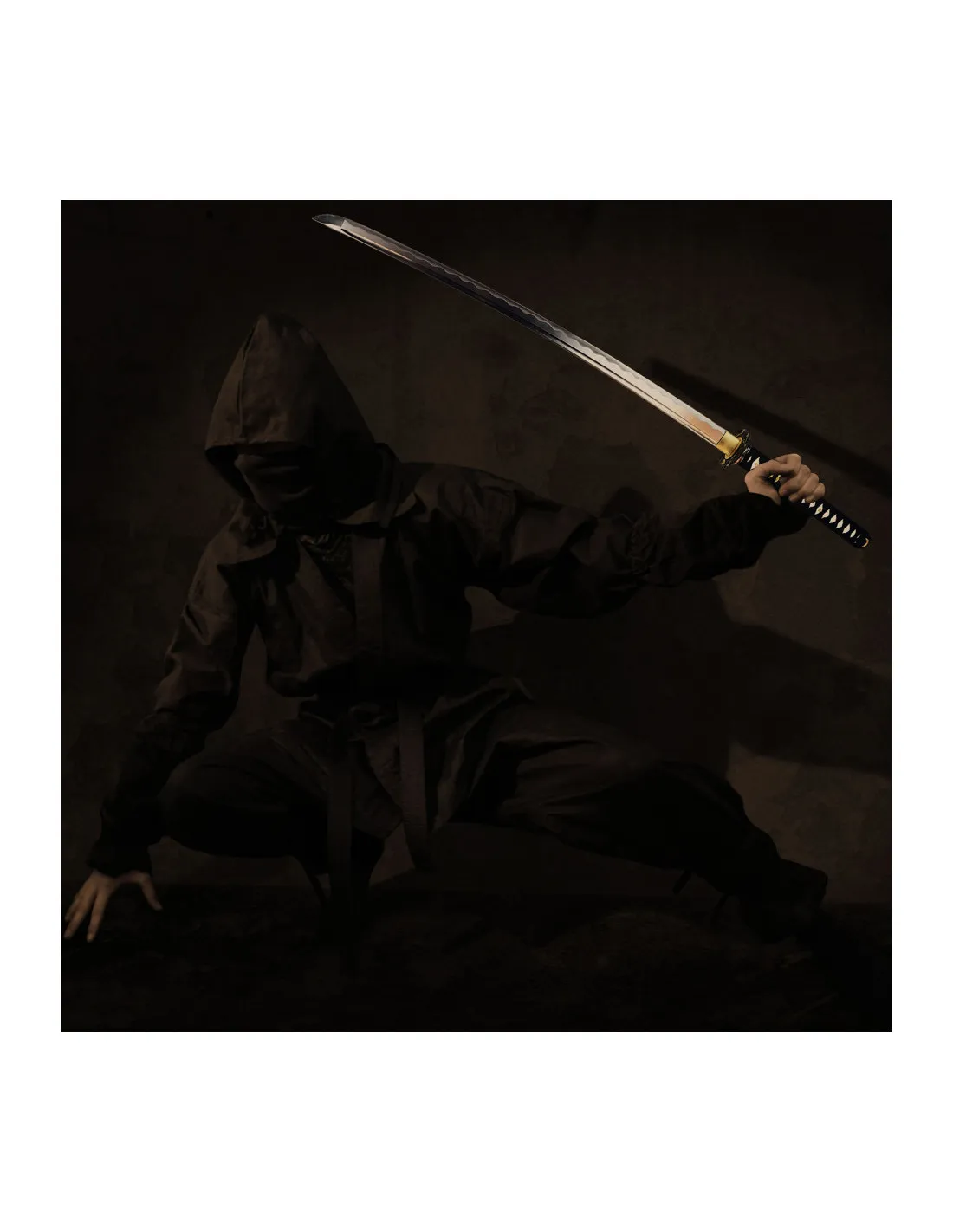 Katana Japonesa forjada a mano modelo Dragón