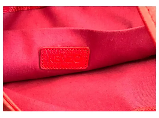 Kenzo Bolsos de mano Roja 