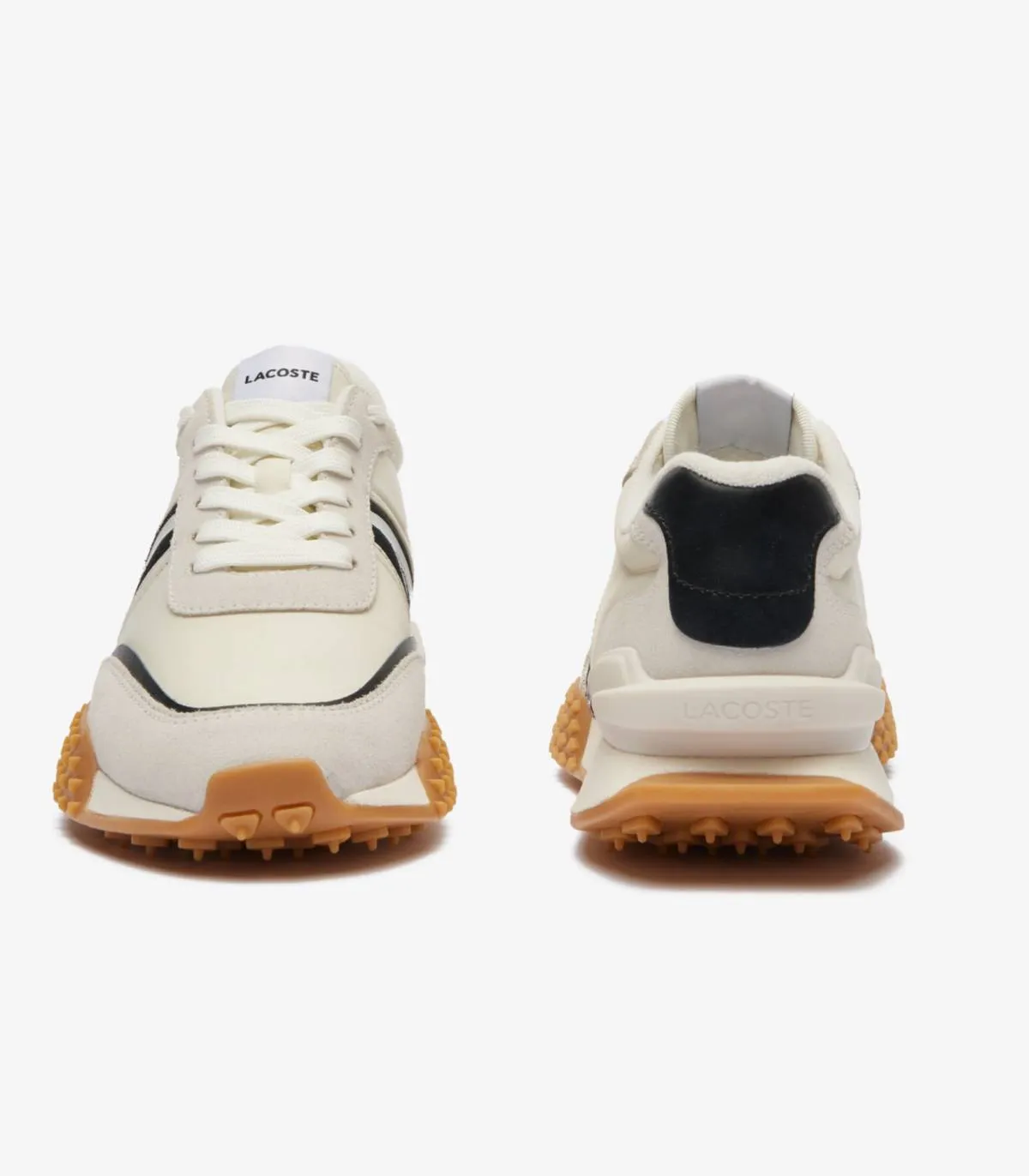 LACOSTE  ZAPATILLAS PARA MUJER BEIGE/NEGRO   LSPIN DELUXE 124 4 SFA