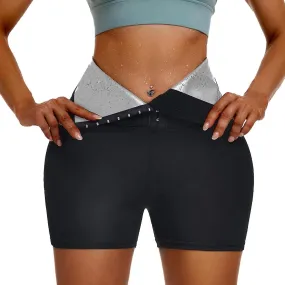 Ladies Shorts Elasticated Waist Fashion Fitness Yoga Underpants