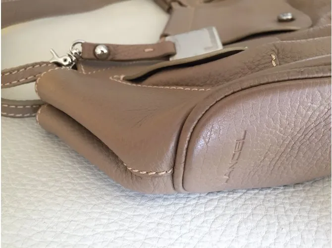 Lancel Bolsos de mano Beige 