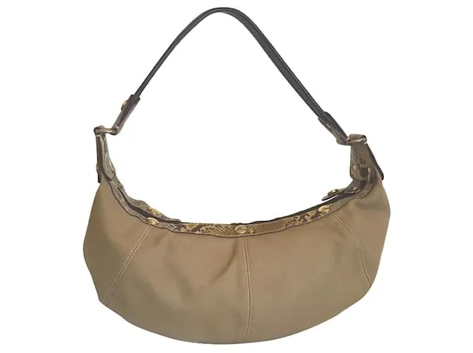 Lancel Bolsos de mano Caqui 