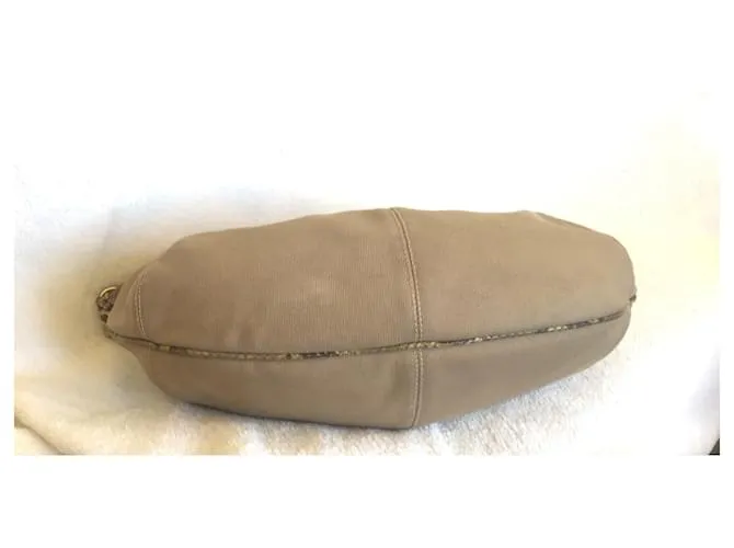 Lancel Bolsos de mano Caqui 