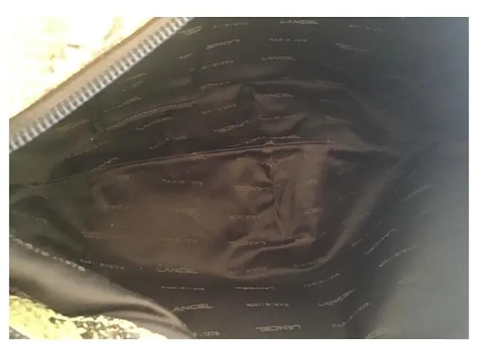 Lancel Bolsos de mano Caqui 