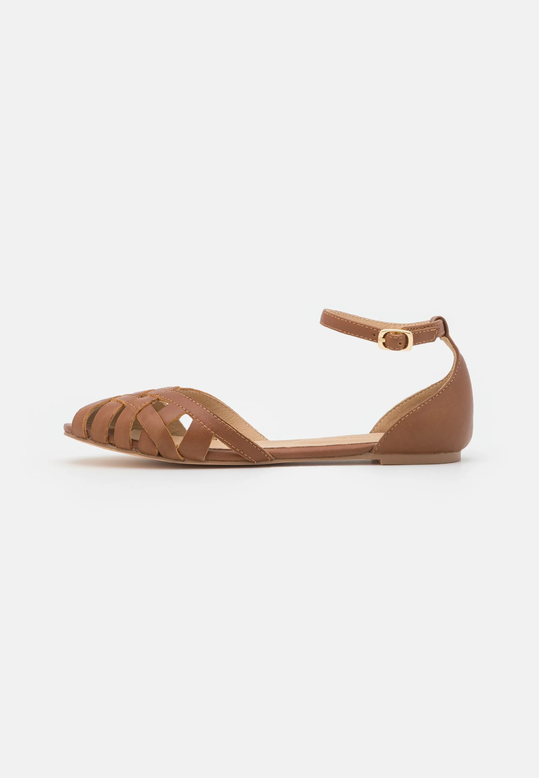 LEATHER   BAILARINAS CON HEBILLA